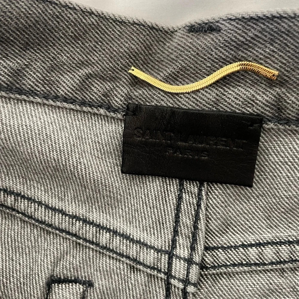 Saint Laurent denim shorts - Picture 4 of 10